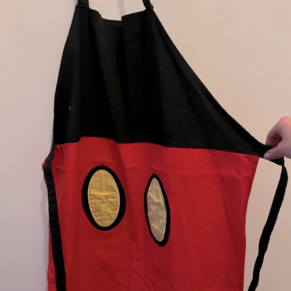 mickey mouse apron